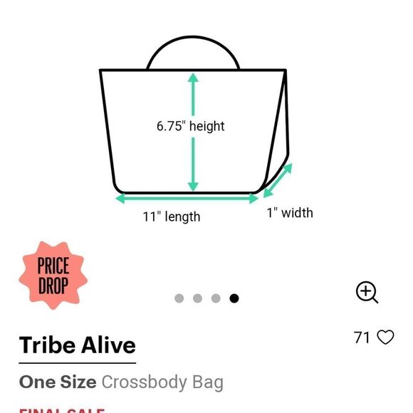 Tribe alive canvas bag - Picture 3 of 5